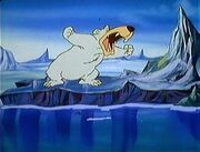 The Polar Bear from "Koopa Klaus."