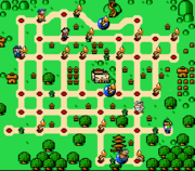 The map of Beijing as it appears in Mario is Missing!.