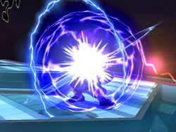 Ness's PSI Magnet, in Brawl.