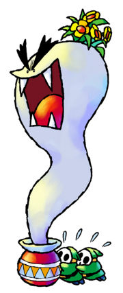 Roger the Potted Ghost.