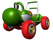Yoshi's kart, the Turbo Yoshi.