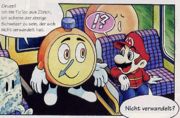 Mario encounters TicToc in the train to Germany.