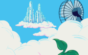 Lemmy's High-ate Regency Hotel as seen from afar.