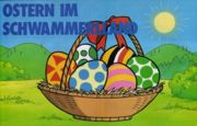 The opening panel of "Ostern im Schwammelland".