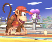 A Peanut in Super Smash Bros. Brawl.
