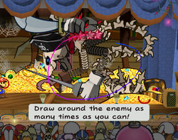 Art Attack in gameplay.