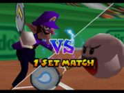 A one set versus match.