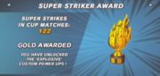 A trophy in Super Mario Strikers