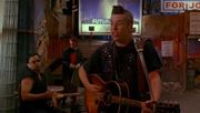 Mojo Nixon as Toad in the film, before he was transformed into a Goomba.