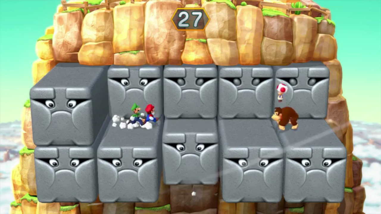 My picks for the remaining mini-games in Mario Party the Top 100 - Page 2 Cliffside_Crisis