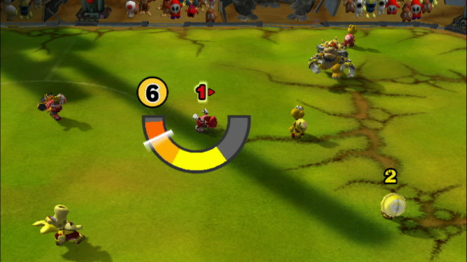 wii mario strikers charged football