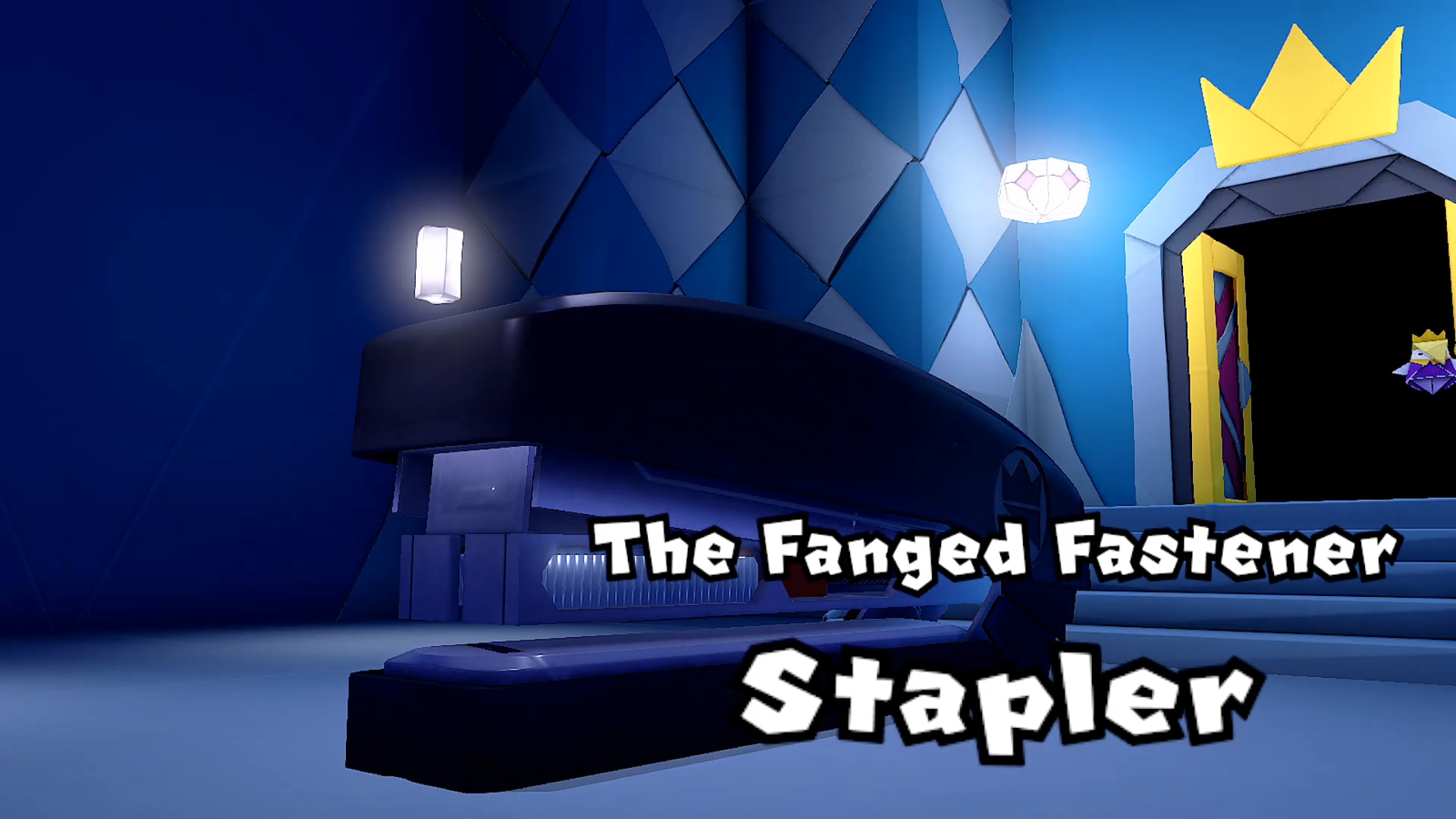 The Fanged Fastener from Paper Mario: The Origami King