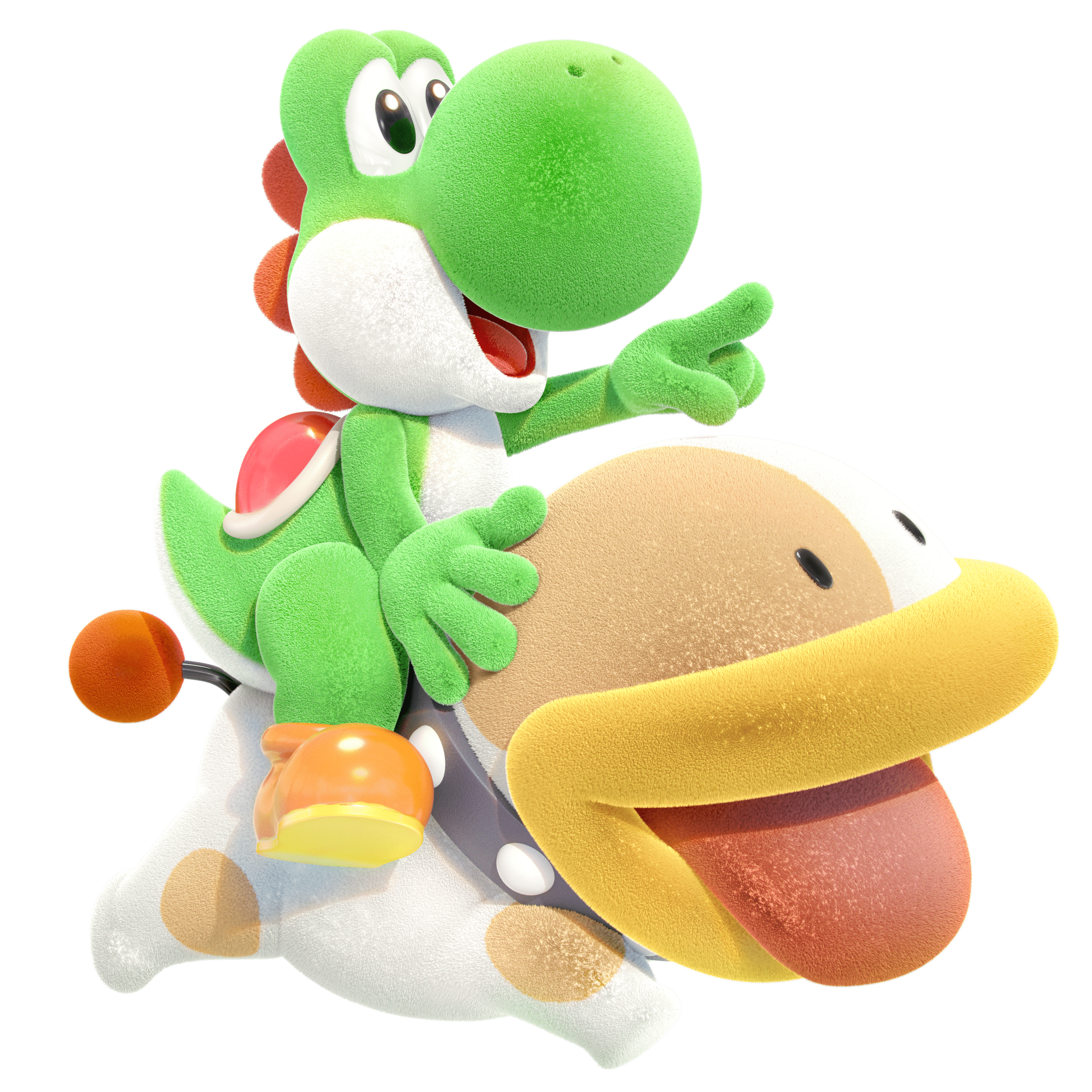 YoshiCraftedWorld_-_YoshiwithPoochy.png