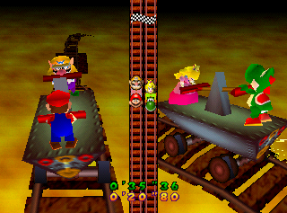 My picks for the remaining mini-games in Mario Party the Top 100 MP1_Handcar_Havoc