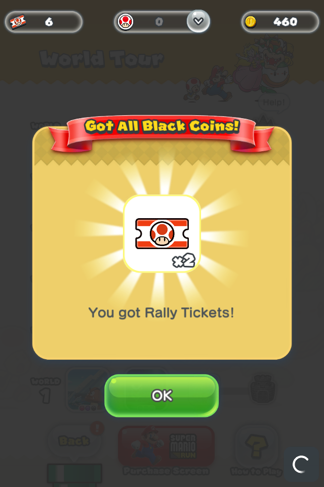 Super Mario Run 5 3 Black Coins