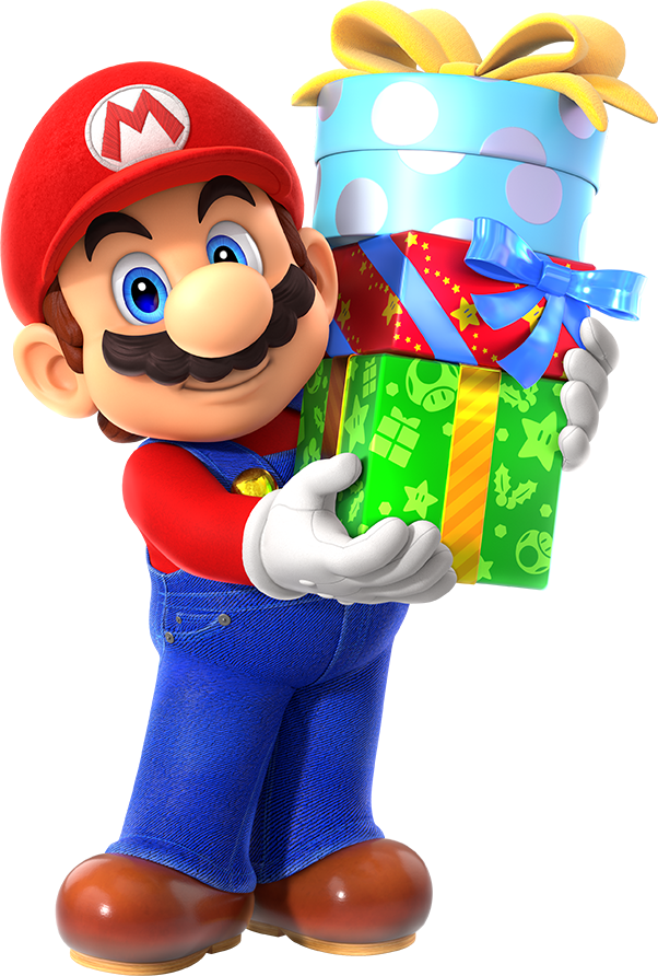 FilePN Holiday 2022 Mario b.png Super Mario Wiki, the Mario encyclopedia