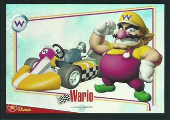 Wario Mario Kart Wii Trading Card Foil