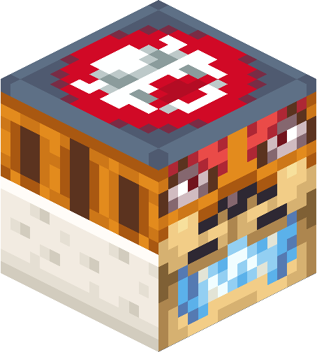 Minecraft Mario Mash-Up Smoker Lit Render.gif