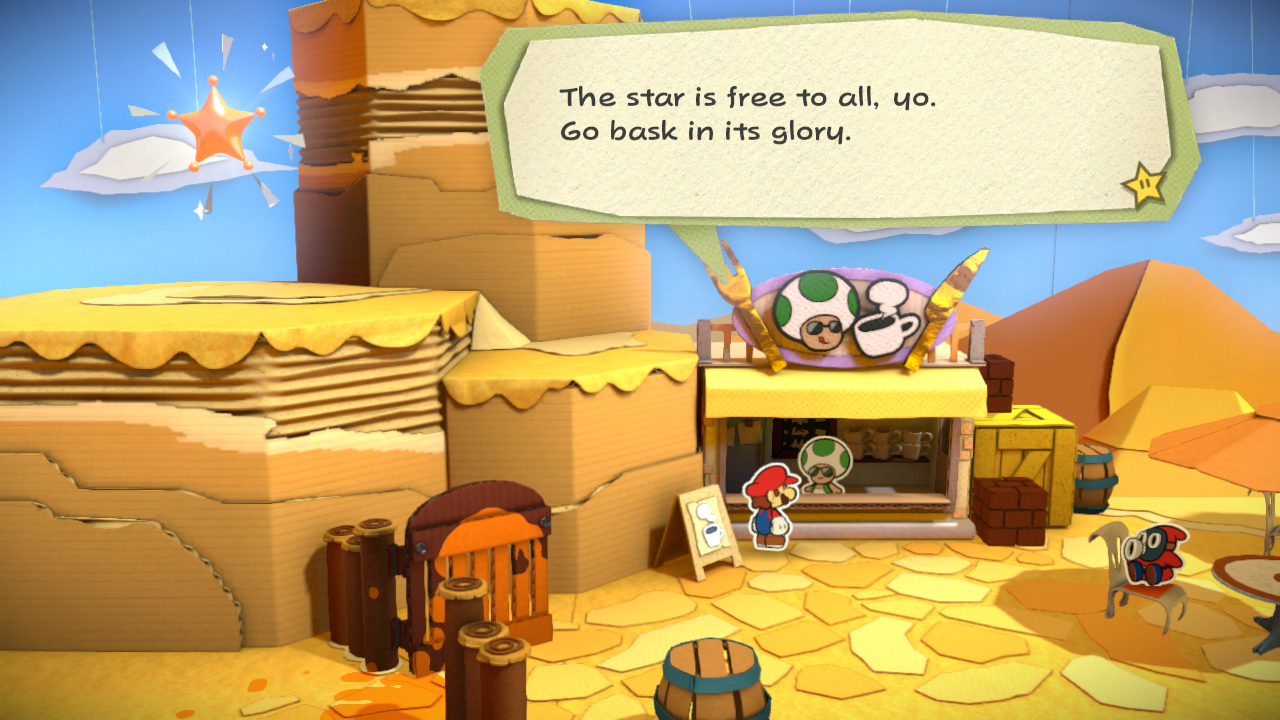 FilePMCS Mustard Cafe Mini Paint Star.png Super Mario Wiki, the