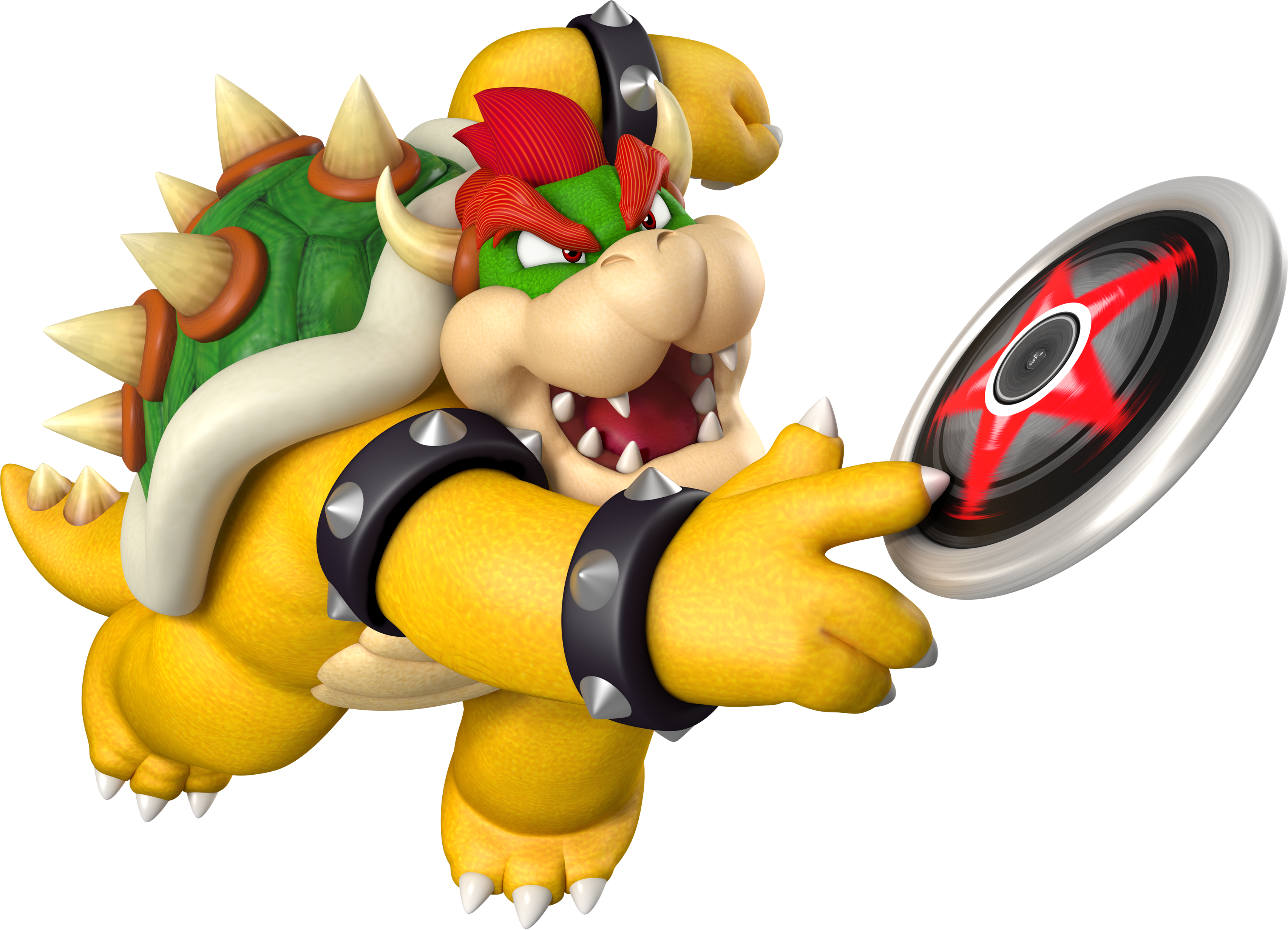 File:MSOGT Bowser Discus.png - Super Mario Wiki, the Mario encyclopedia