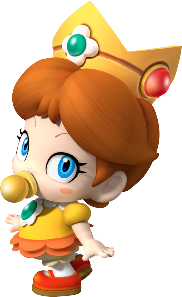 Baby Daisy Super Mario Wiki The Mario Encyclopedia