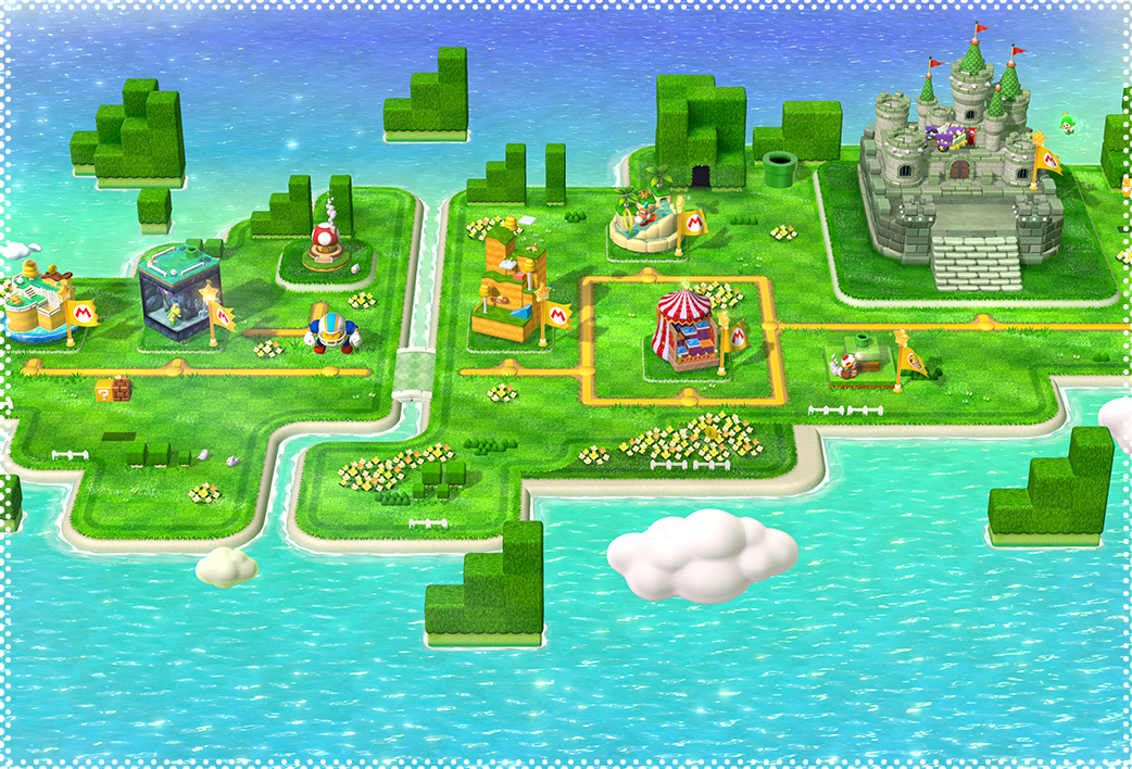 World 1 Super Mario 3D World Super Mario Wiki The Mario Encyclopedia