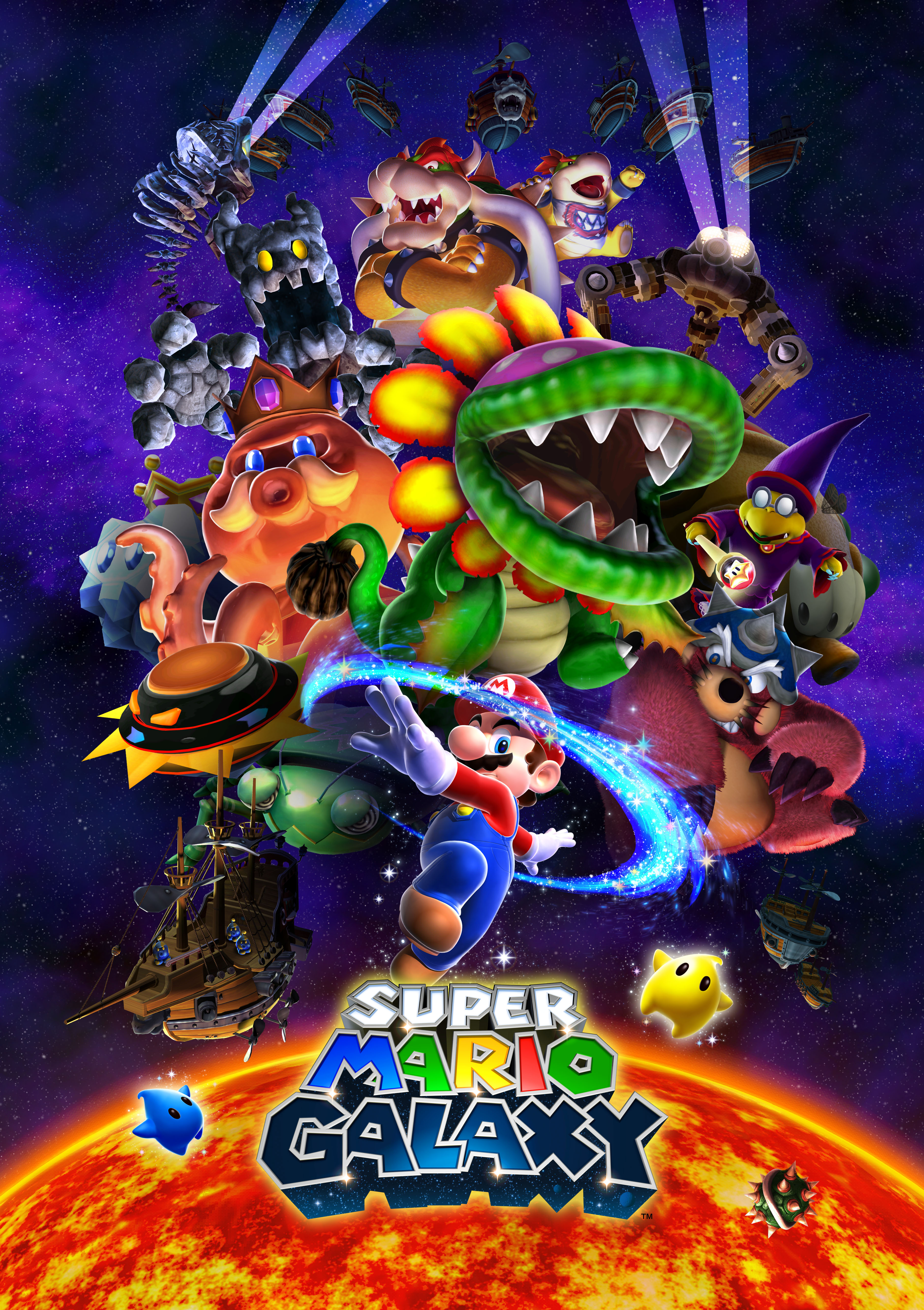 Posters O Afiches De Super Mario Galaxy $ 15.0 - Pipe´s Paper