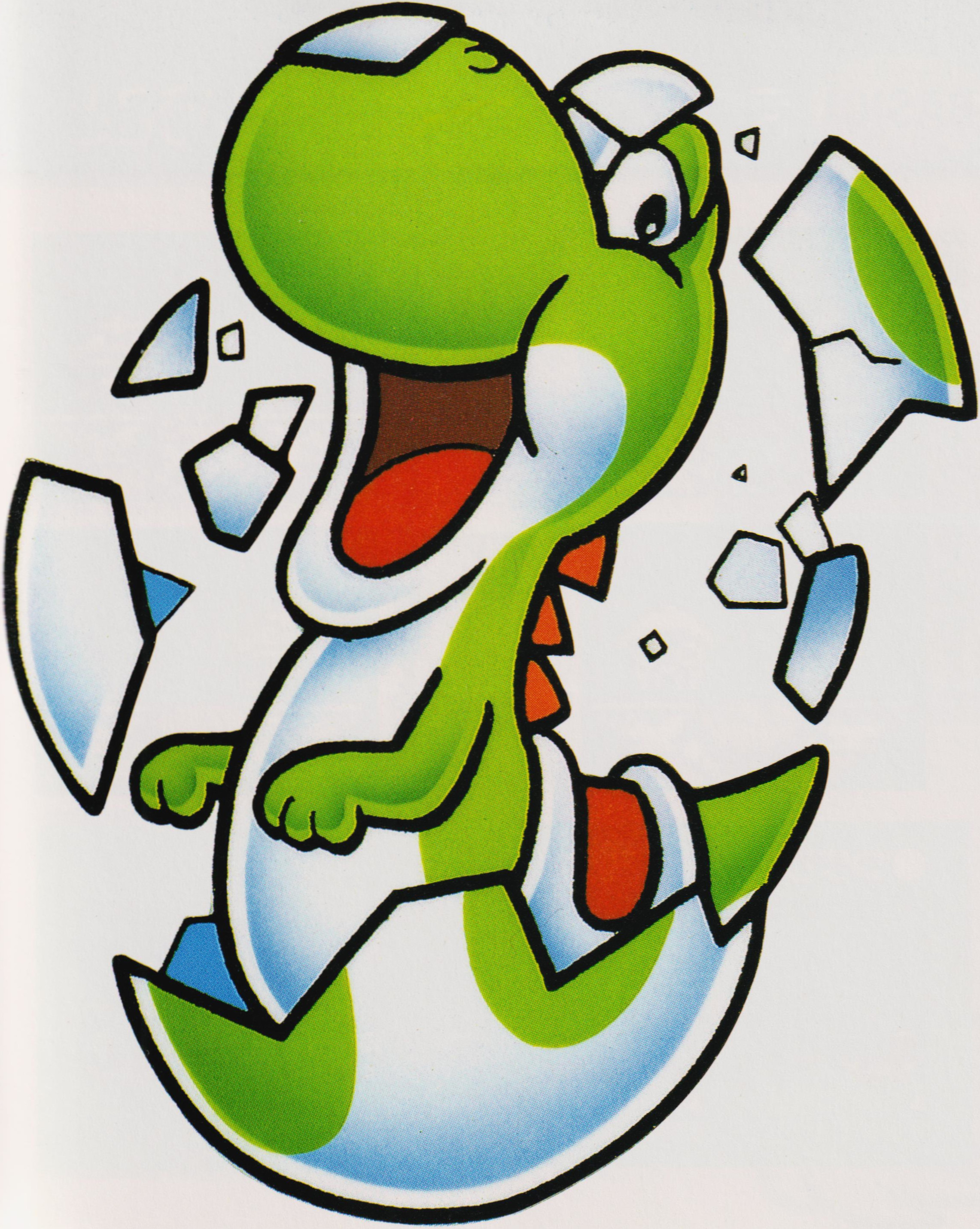 FileYoshi hatching.jpg Super Mario Wiki, the Mario encyclopedia