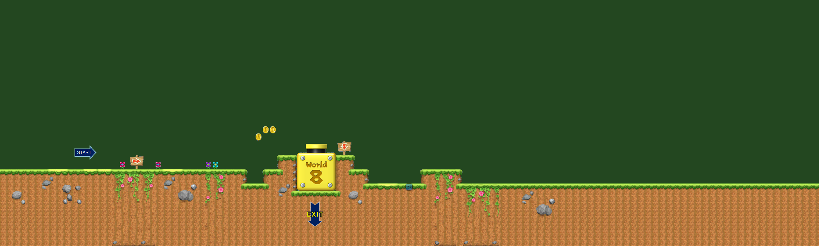 Ms5 Map File:NSMBW World 5-Cannon Map.png - Super Mario Wiki, the Mario ...