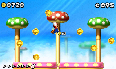 how to get to the mushroom world in new super mario bros 2