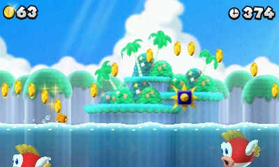 Nsmb2_cheepcheep_and_spikes.png