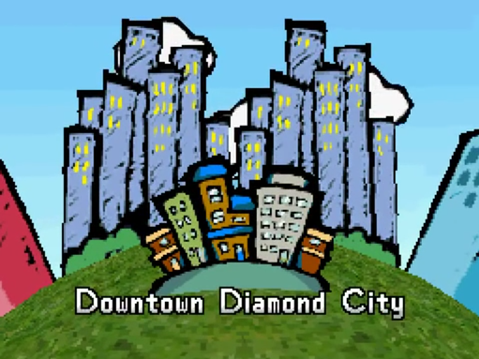 FileDowntown Diamond City.png Super Mario Wiki, the Mario encyclopedia