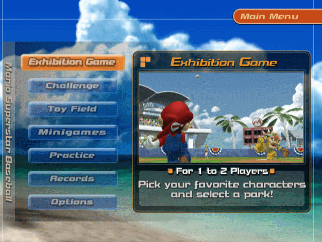 Mario Rumble Main Menu File:MSB Main Menu.png - Super Mario Wiki, the Mario encyclopedia