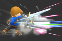SSBWiiU Mii Swordfighter Blade Flurry.png