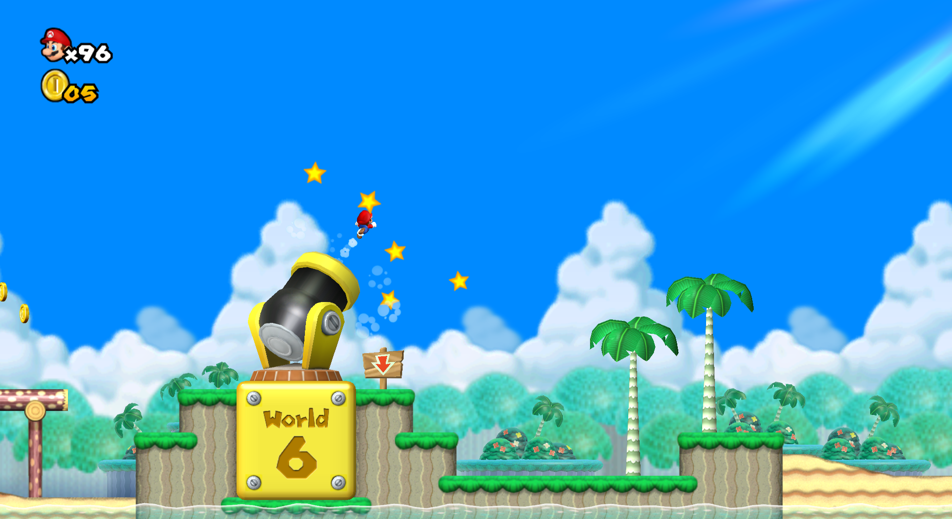 FileNSMBW World 4Cannon Screenshot.png Super Mario Wiki, the Mario