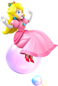 File:Princess Peach Bubble Artwork - Mario Party Island Tour.png ...