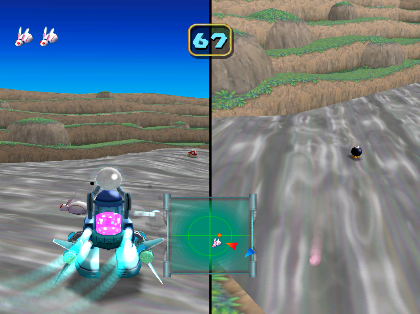 File:RoboRabbitCompetitionMP5.png - Super Mario Wiki, the Mario ...