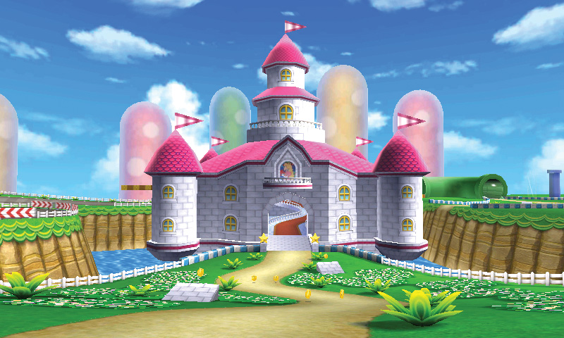 Mushroom Kingdom: Princess Peach's Castle (Super Smash Bros. for Wii U ...