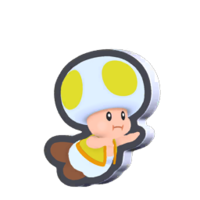 Standee Swimming Yellow Toad.png