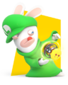 Rabbid Luigi - Super Mario Wiki, the Mario encyclopedia