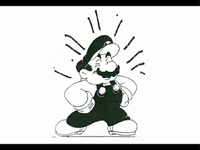 TAoSMB3 Invincible Mario concept art.png