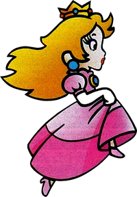 SMB2 Peach Running Artwork.png
