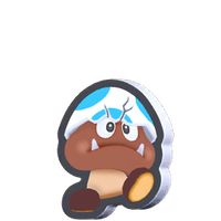 Standee Goomba Light Blue Yoshi.png