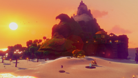 DKB DonkeyKongIslandSunset.png