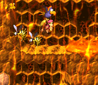 Parrot Chute Panic DKC2 shot.png
