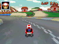 MKDS Mushroom Bridge Shortcut.png