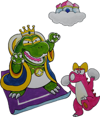 Wart and Birdo KC Mario.png