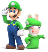 Rabbid Luigi - Super Mario Wiki, the Mario encyclopedia