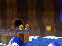 PMTTYD Shine Sprite PiratesGrottoWaveRoomOverwater.png