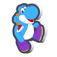 Standee Posing Light Blue Yoshi.png